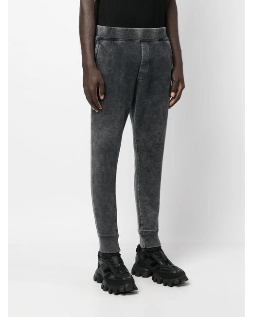 DSquared² Gray Jersey Track Pant for men