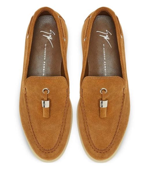 Giuseppe Zanotti The Maui Tassels ローファー Brown
