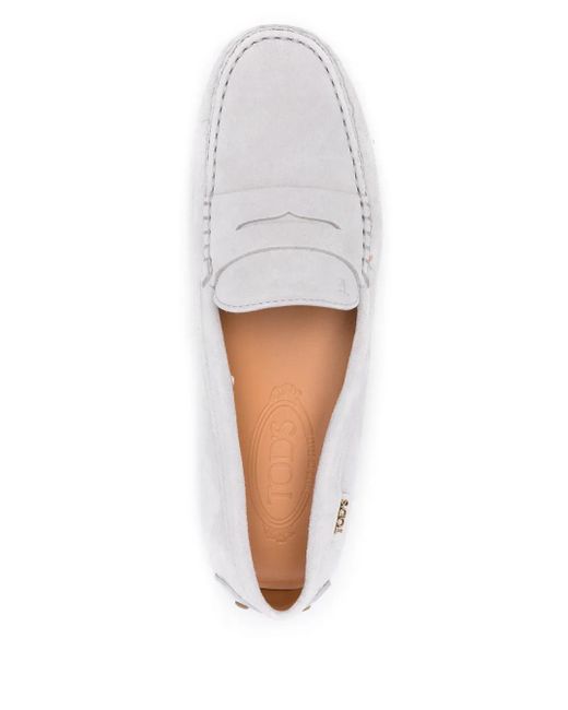 Mocassins Gommino Tod's en coloris White