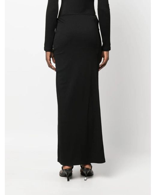 Christopher Esber Black Gerippter Pullover