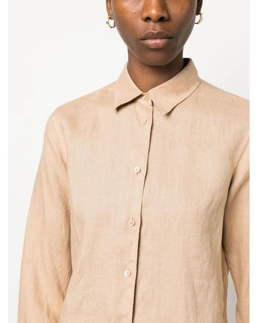 Aspesi Natural Linen Shirt