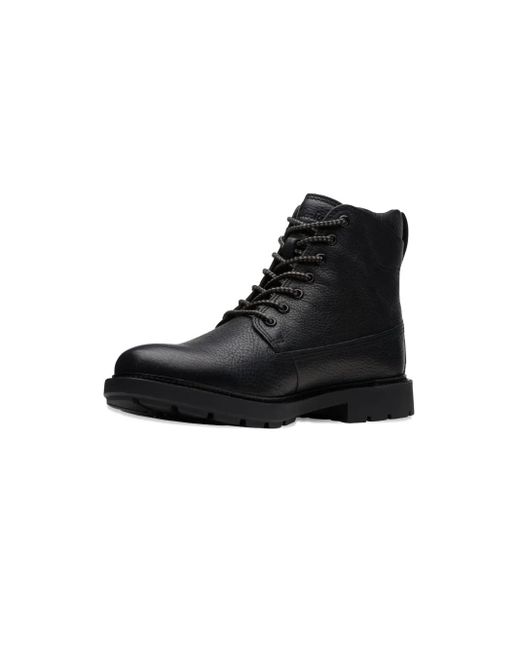 Clarks Black Craftdale 2 Hi Boots for men