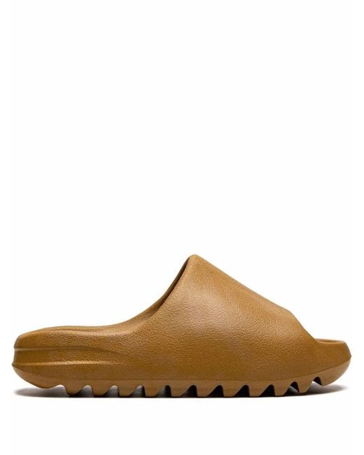 Yeezy Brown Yeezy "Ochre" Slides for men