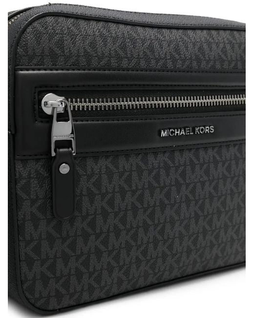 Michael Kors Black Shoulder Bag With Logo for men