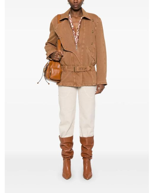 Isabel Marant Brown Caitlyn Jacket