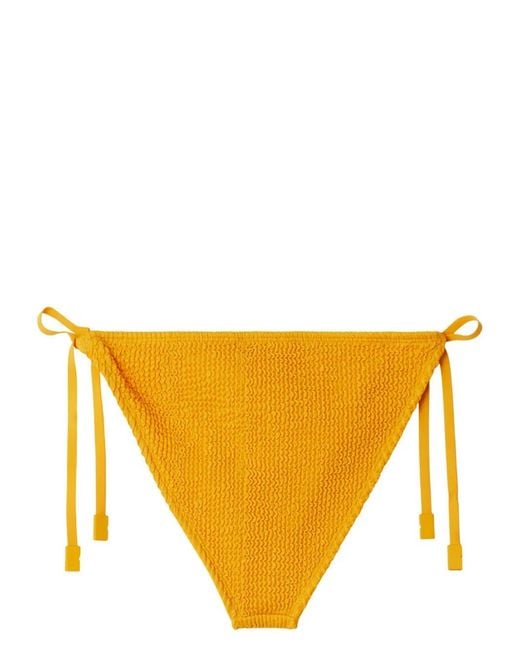 Burberry Yellow Bikini Bottoms
