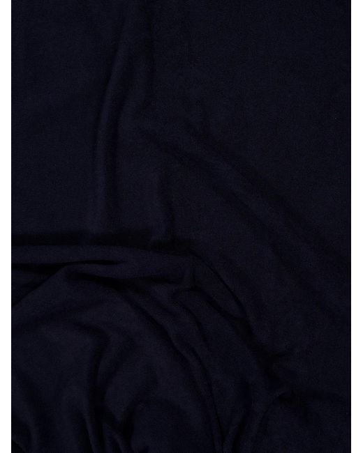 Johanna Ortiz Blue Gleymoon Halterneck Maxi Dress