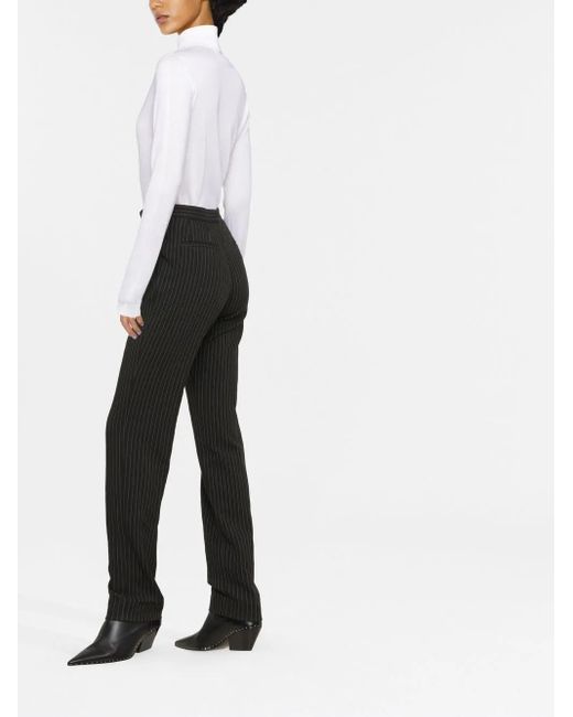Fabiana Filippi White Ribbed Roll-Neck Jumper