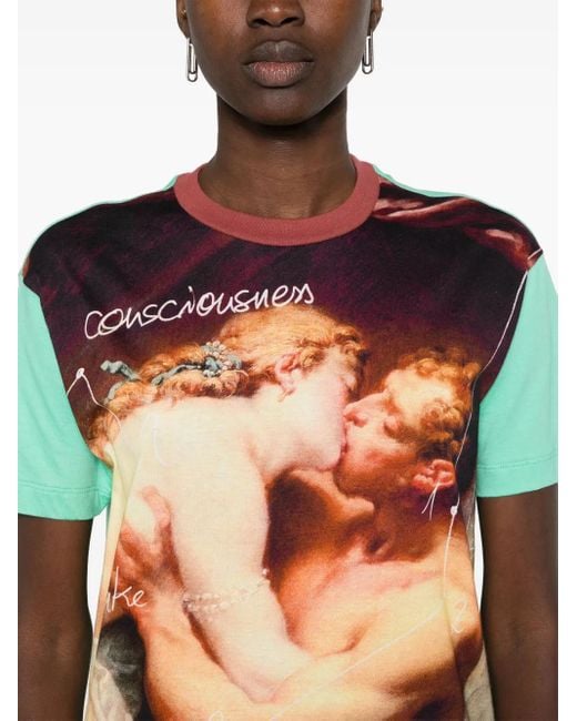 Vivienne Westwood Orange Kiss Classic Cotton T-Shirt