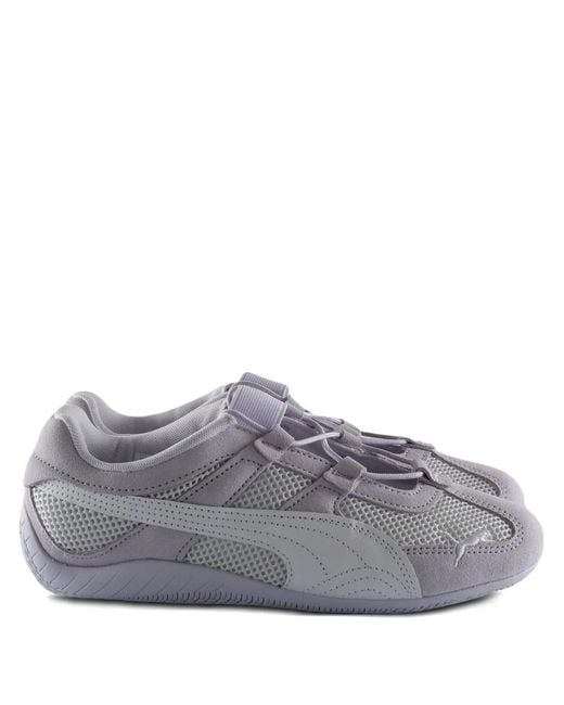 PUMA Gray Speedcat Go Mesh Trainers