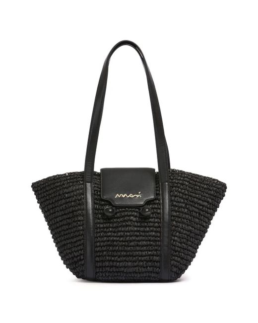 Marni Black Trunkaroo Small Tote Bag