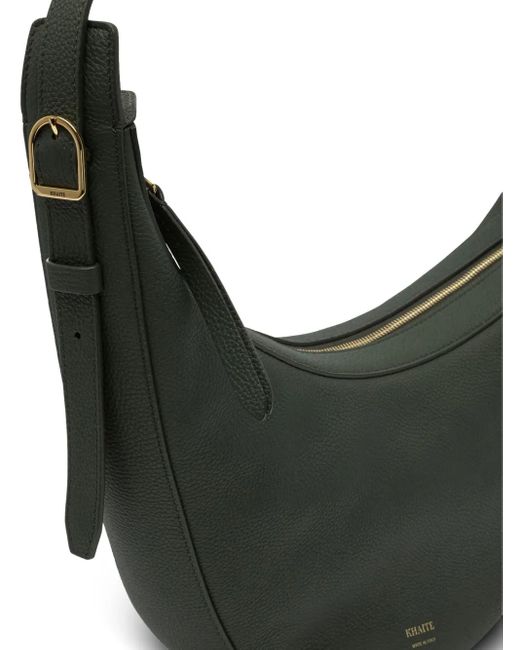 Khaite Augustina レザーショルダーバッグ S Gray