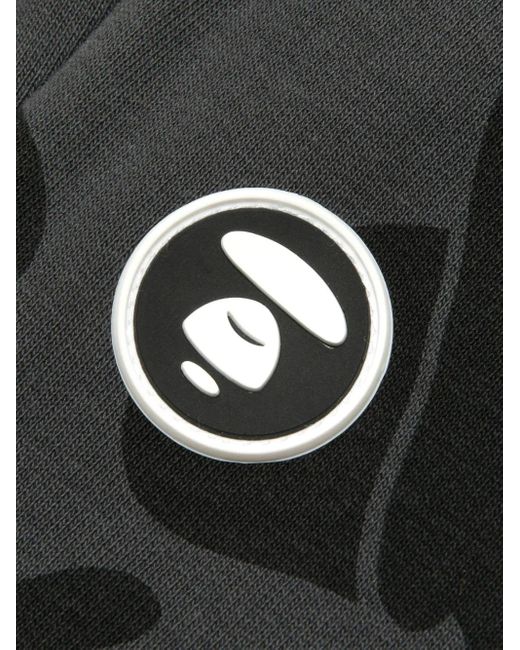 Aape By A Bathing Ape Black Cotton-Blend Shorts for men