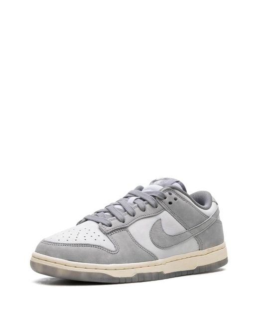 Nike Gray Dunk Low Sneakers