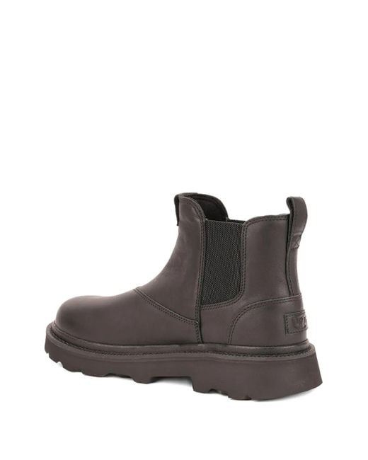 Ugg Brown Elasticated Flat Shoes for men