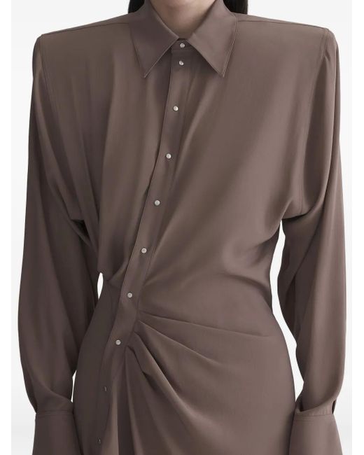 Mugler シャツドレス Natural