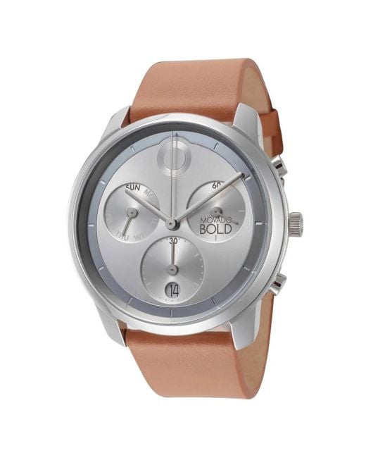 Movado Gray Verso 42Mm Watch for men