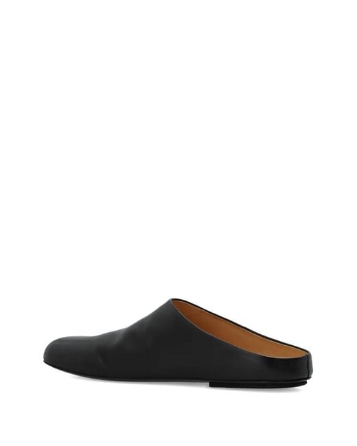 Marsèll Black Passo Slip-On Round-Toe Mules for men
