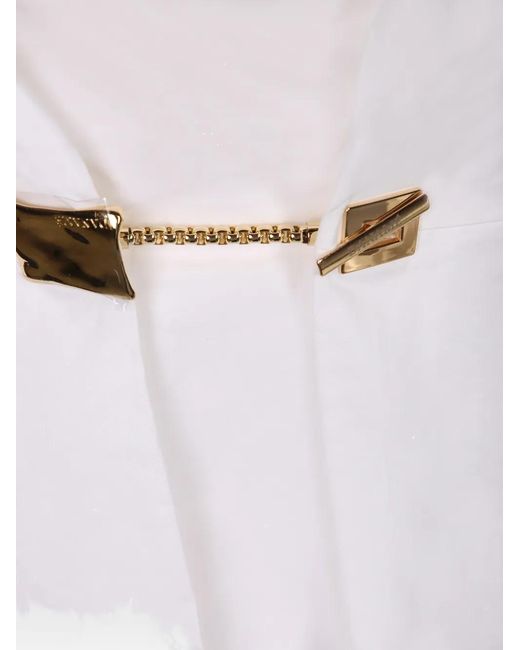 Danamé White Strapless Top