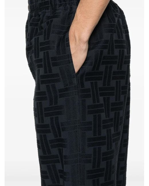 Pantalones de chándal con diseño tejido KENZO de hombre de color Blue