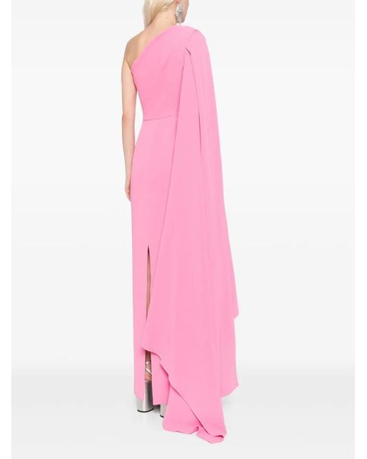 Solace London Pink Daria Maxi Dress