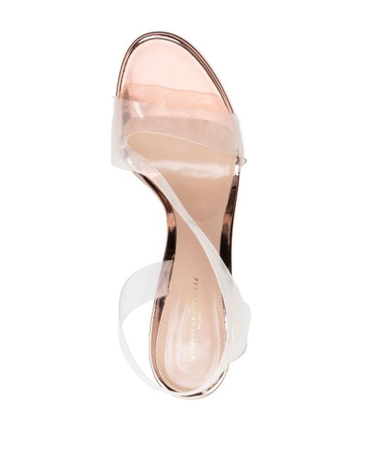 Gianvito Rossi Metropolis Clear Pumps in White | Lyst
