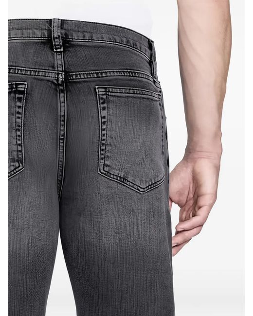 FRAME Blue Five-Pocket Jeans for men