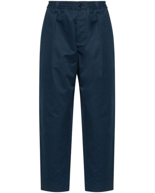 Pantalones ajustados con pinzas Marni de hombre de color Blue