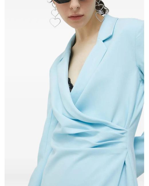 Abercrombie & Fitch Blue Blazer Mini Dress