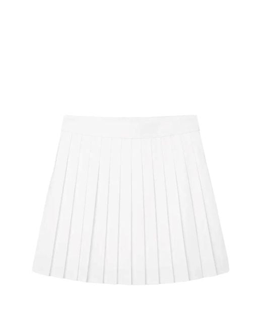Splits59 White Shira Pleated Skirt
