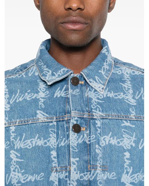 Giacca Marlene di Vivienne Westwood in Blue da Uomo