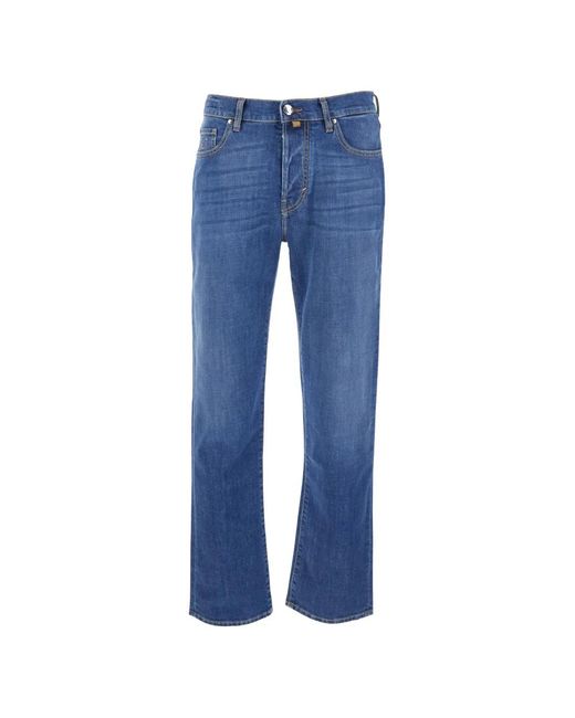 Jacob Cohen Blue Edo Pocket Jeans for men