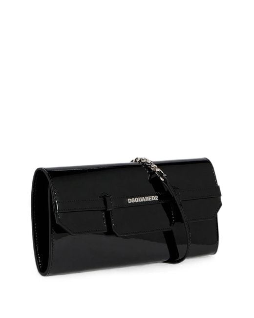 DSquared² Black Chic Night Clutch