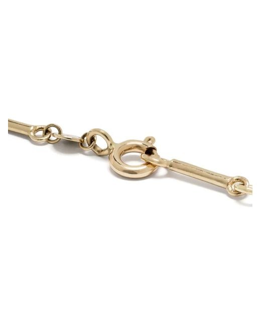 We by WHITEbIRD White 14Kt Yasmine Small Articulated Bracelet