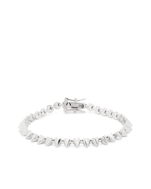 Eddie Borgo White Cone Tennis Bracelet