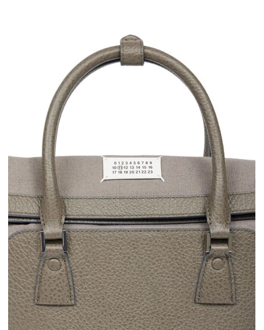 Maison Margiela Gray Small 5Ac Daily Backpack