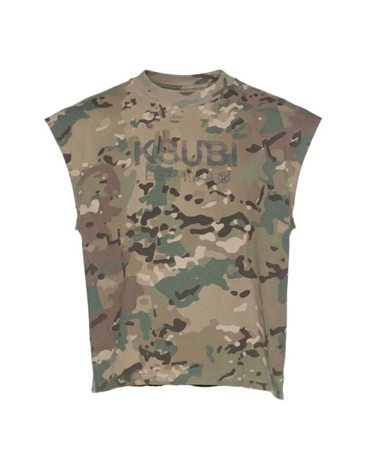 Ksubi Gray State Ekcess Cut Off Woodland for men