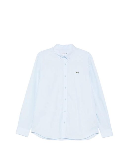 Lacoste White Long-Sleeves Shirt for men