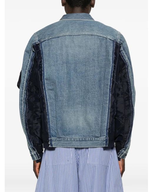 Sacai Blue Jackets for men