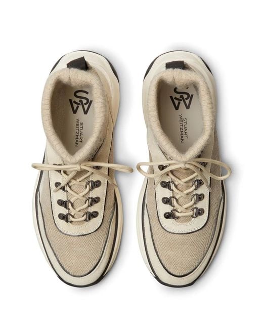 Stuart Weitzman Natural Hiker Sneakers