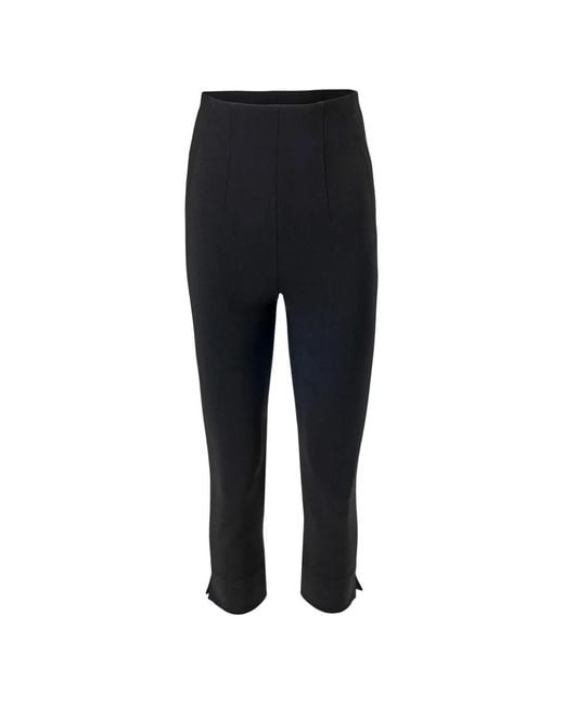 Carolina Herrera Black Camila Skinny Trousers