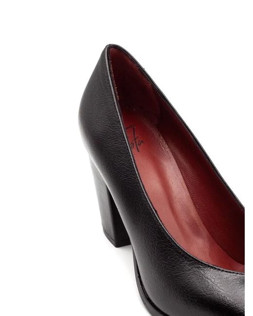 Festamilano Black Wara Tapered-Toe Pumps