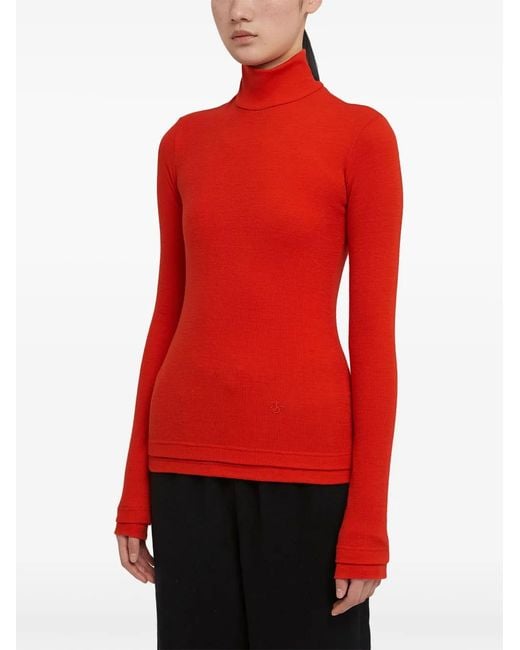 Jil Sander Layered High-Neck Top