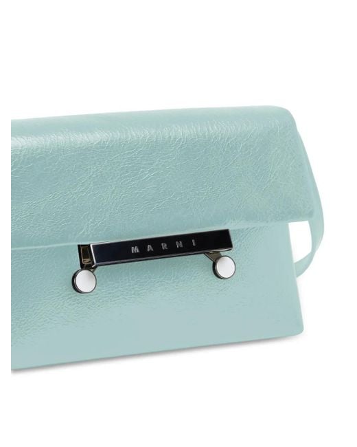 Marni Green Small Envelope Shoulder Bag