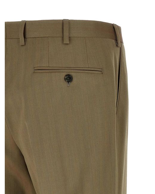 Brioni Green Brunico Single-Breasted Suit for men