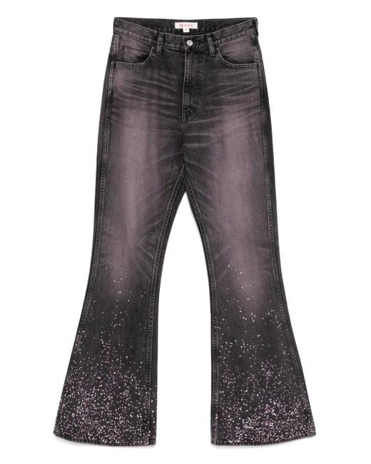MASU Gray Boy Stardust Flared Jeans for men