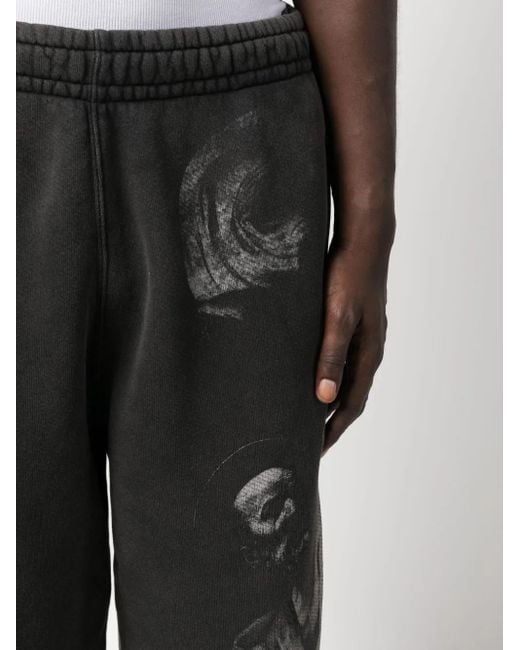 Off-White c/o Virgil Abloh Joggingshorts Mit Saint Matthew-Print in Black für Herren