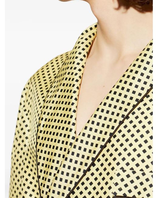 Tom Ford White Polka-Dot Piped Nightwear for men