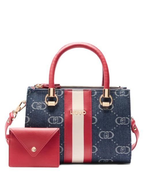 Liu Jo ジャカード ハンドバッグ Red