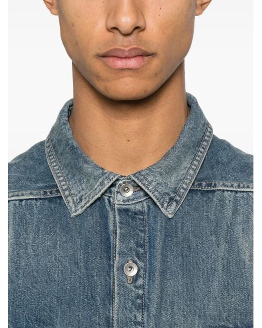 Rick Owens Blue Jackets for men